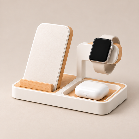 riuqlu® 3-in-1 Wireless Charging Station